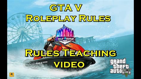 gta v roleplay rules